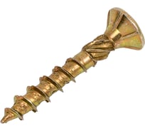 Саморез по дереву с фрезой INFIX потайной 4x25 желтый цинк TX 20 100 шт 60029