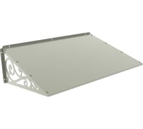 Козырек АрсеналЪ стальной лист Классик+ белый дом, дача, дверь, крыльцо серия ARSENAL AVANT мод. AR18K1B2I39-06