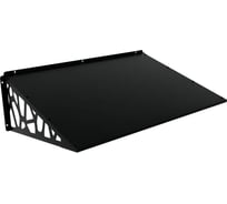 Козырек АрсеналЪ стальной лист Классик+ черный дом, дача, дверь, крыльцо серия ARSENAL AVANT мод. AR18K1B2959-06