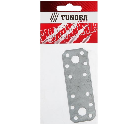 Крепежная пластина TUNDRA 100х35х2 мм, ГОЦ, в упаковке 1 шт. 5296479