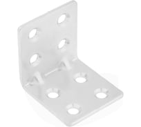 Крепёжный уголок ТУНДРА усиленный, 32х32х30х1.8 мм, цинк, в упаковке 1 шт. 5294200