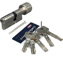 Механизм цилиндровый ABUS BRAVUS 4000 105(50x55В) ключ/вертушка MX NI (5 key) 11001245