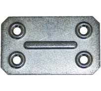 Крепежная пластина КРЕПСТАНДАРТ ПК 40х86х1,2 цинк, 6 шт европодвес 4230