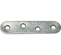 Крепежная пластина КРЕПСТАНДАРТ ПК-80 цинк, 6 шт европодвес 4236