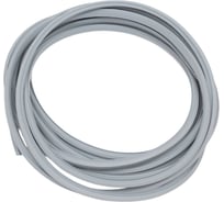 Заглушка паза штапика для окон и дверей ПВХ KOMFORT москитные системы грибок, серый, 6 м ЗПС03848