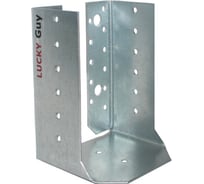 Закрытая опора бруса LUCKY Guy 140х76х100х2,0 мм, оцинкованная 100 04 100 3 16843675