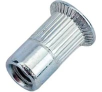 Заклепка-гайка ЦКИ М3x9.5 потайная рифленая сталь Ц REX под пакет 1.0-2.5мм 10 шт. 7713919