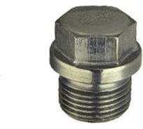 Пробка цилиндрическая с фланцем ЦКИ DIN910 G 1/2 A2 1 шт. 4861119