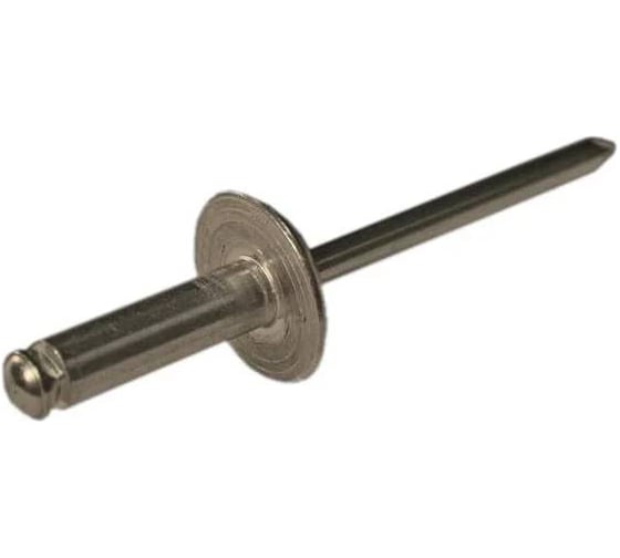 Заклепка тяговая ЦКИ Ал-Mg3.5/Ст Плоск 4.0x10 Лепестк. BRALO 10 шт. 4824819 1