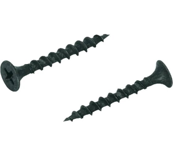 Саморез гипсокартон-дерево ЦКИ C75F 4.2x75 фосфатированный 50 шт. 3931009 1