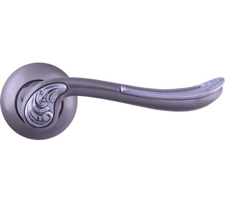 Дверная ручка Vilardi мод. Роза, цвет SN 4680275000972