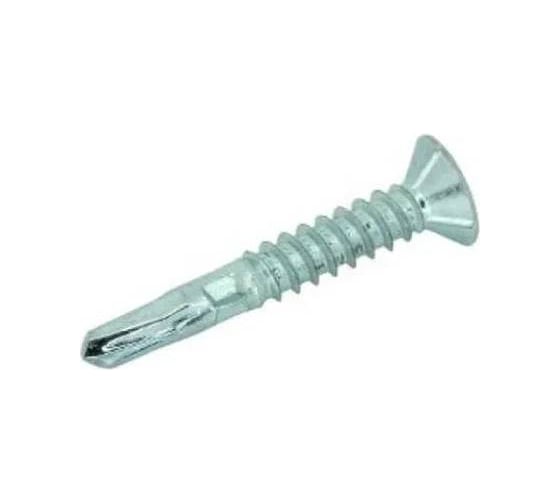 Саморез дерево/металл ЦКИ потайной FLUGEL 4.2x32 Ц Ph 2 50 шт. 6656019 1