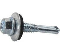 Саморез кровельный ЦКИ KRS 5.5x32 с увеличенным буром сверлоконечный Ц 25 шт. 32809