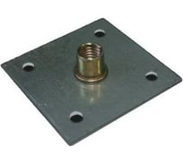 Пластина перфорированная опорная ЦКИ 80x30x2.0 М 8 Ц 3 шт. 27545