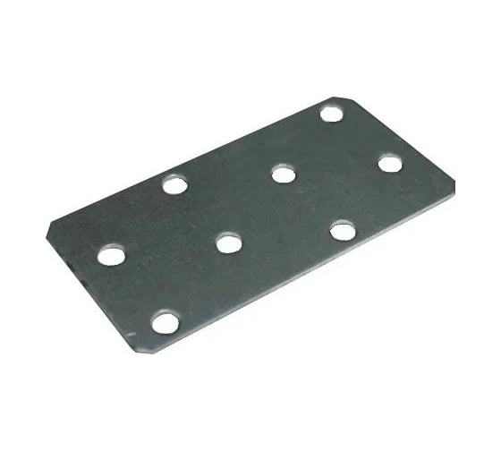 Пластина перфорированная прямая ЦКИ 40x600x2.0 отверстия одинакового диаметра Ц 2 шт. 12954 1