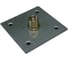 Пластина перфорированная опорная ЦКИ 60x60x2.0 М8 Ц 3 шт. 54407 1