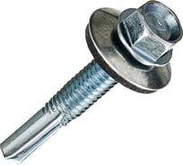 Кровельный саморез Tech-Krep оцин КРс ZP 5,5х32 удл. сверло 4 шт пакет 142297