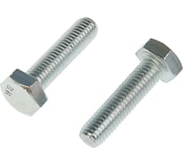 Болт Tech-Krep DIN933 с шестигранной головкой оцинк. М10х40 15 шт 8.8 коробка с ок. 144905