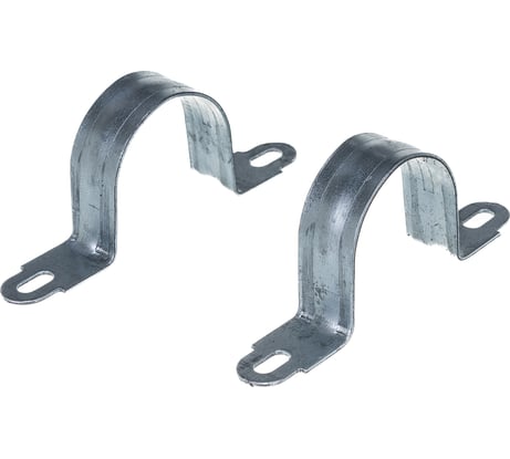 Двухлапковая скоба для монтажа трубопроводов Cuttori CSMD 32, 31-32 мм 10 шт. 100354