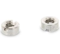 Гайка круглая ЦКИ DIN546, М 5 торцевой шлиц, Ц, 2 шт. 1381719