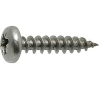 Универсальный саморез ЦКИ скругленный, 2.5x10 мм, Ц, Pz 1, 200 шт. 28599
