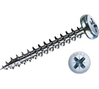 Универсальный саморез ЦКИ скругленный, 5x20 мм, Ц, Pz 2, SPAX, 20 шт. 7981009