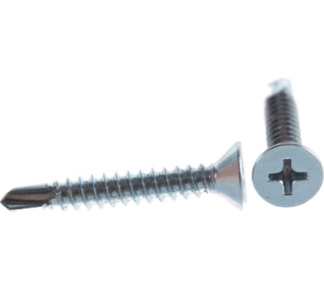 Саморез ЦКИ DIN7504-O JP82 4.2x19 мм, сверлоконечный, Ц, Ph 2, 200 шт. 5456109