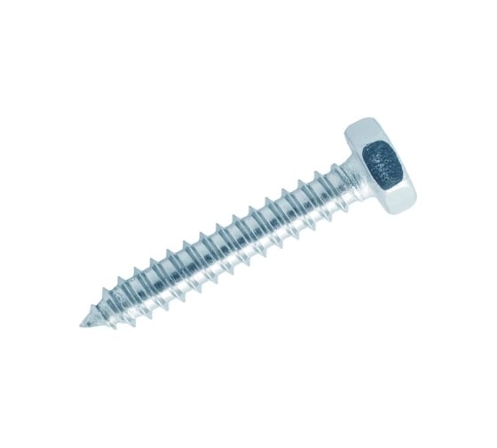 Саморез ЦКИ DIN7976 4.2x16 мм, остроконечный, Ц, SW 7, 50 шт. 5362109 1