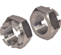 Корончатая гайка ЦКИ DIN979, М30x2, прорезная, низкая, Б/П, SW 46, 1 шт. 5579819