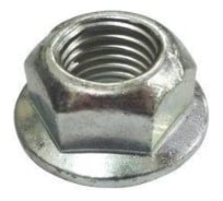 Гайка с фланцем ЦКИ DIN6927, М14x1.5, самоконтр., 10, ЛАМ. Ц, SW 22, 2 шт. 8514019