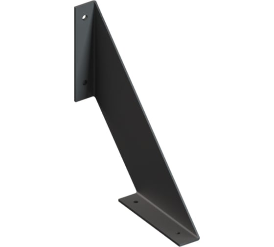 Полкодержатель MF LOFT-2 (200x220), черный (20 кг) 11371v