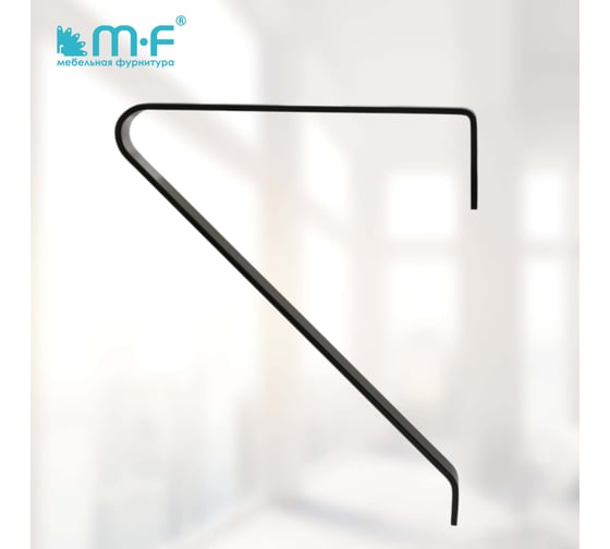 Полкодержатель MF LOFT-3 (250x220), черный (30 кг) 11372v