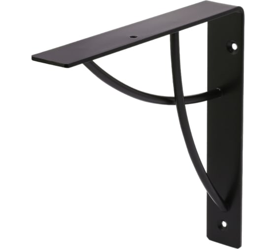Полкодержатель MF LOFT-5 (180x180), черный (20 кг) 11374v