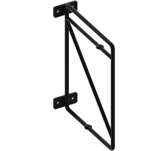 Полкодержатель MF LOFT-7 (214x166), черный (20 кг) 11376v 1
