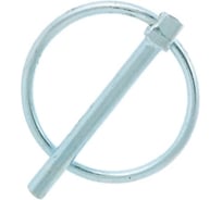 Шплинт с кольцом ЦКИ DIN11023, D 4.5 L=42 мм, Ц, 2 шт. 4443719