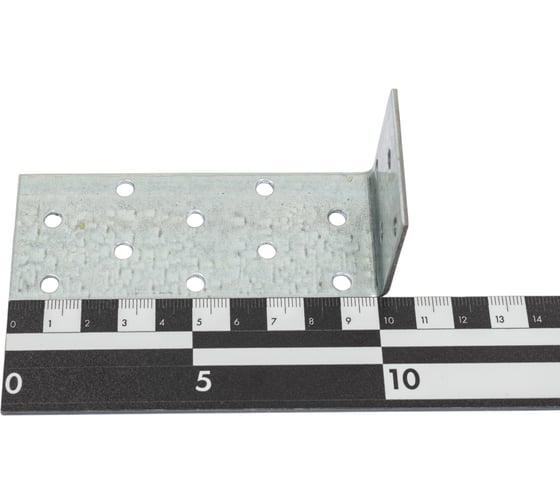 Крепежный анкерный угол Tech-Krep 40х100х40 цинк 141945