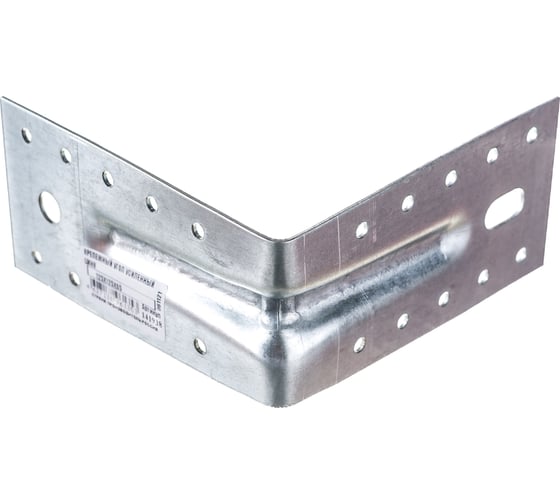 Крепежный угол Tech-Krep усиленный 125х125х65 цинк 141938