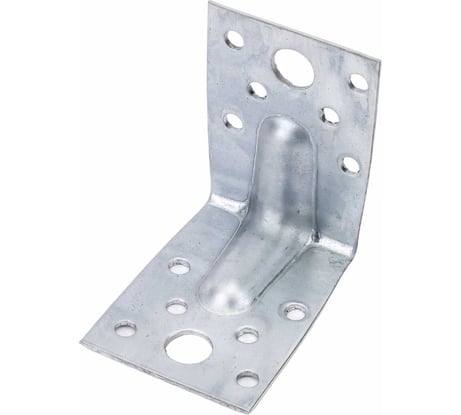 Крепежный угол усиленный Zitar 60х60х45 цинк 141937
