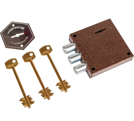 Накладной замок CERBER СГ-720 016 2462