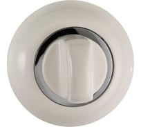 Завертка к ручкам Ренц BIG бел/хр.бл. 2 шт BK 08 W/CP