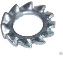 Шайба стопорная ЦКИ DIN6798 A М 5 зубчатая A2 200 шт 24215