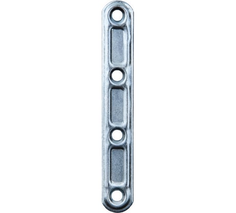 Мебельная пластина ALDEGHI LUIGI SPA 139х15 мм, оцинкованная 163AZ14