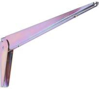 Складной кронштейн ALDEGHI LUIGI SPA 387х135х20 мм, оцинкованный, цвет: желтая оцинкованная сталь 2530AT40_P8