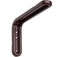 Кронштейн ALDEGHI LUIGI SPA FUTURA 295х196х41 мм, оцинкованный, цвет: коричневый 2523VM30_P8