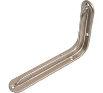 Кронштейн ALDEGHI LUIGI SPA 195х135х36 мм, оцинкованный, цвет: матовая никелированная сталь 2522NS20