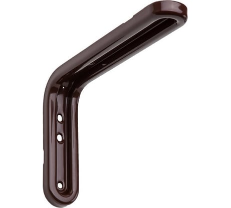 Кронштейн ALDEGHI LUIGI SPA FUTURA 194х130х36 мм, оцинкованный, цвет: коричневый 2523VM20_P8