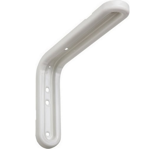 Кронштейн ALDEGHI LUIGI SPA FUTURA 194х130х36 мм, оцинкованный, цвет: белый 2523VB20_P8