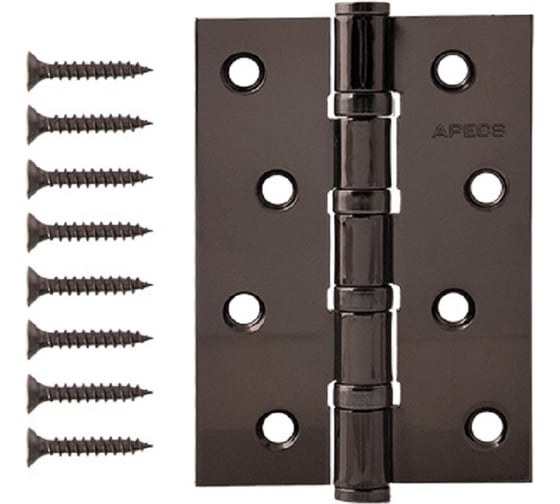 Петля врезная APECS 100*70-B4-Steel-BN 23227 1