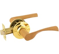 Межкомнатная защелка НОРА-М дер.-бук/зол. ЗВ2-05 5115