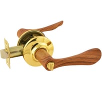 Межкомнатная защелка НОРА-М тем.дер./зол. ЗВ3-03 фикс. 5138